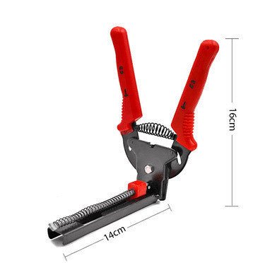 Animals Cage Clamp Installation & 600 M Nails Quality Cage Plier For Chicken Rabbit Mink Fox Bird Dog Cage Accessories kit Tool - Decindoor