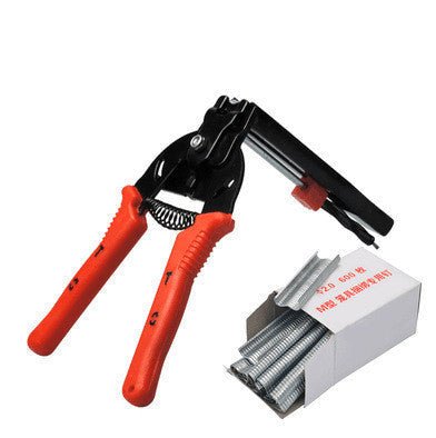 Animals Cage Clamp Installation & 600 M Nails Quality Cage Plier For Chicken Rabbit Mink Fox Bird Dog Cage Accessories kit Tool - Decindoor