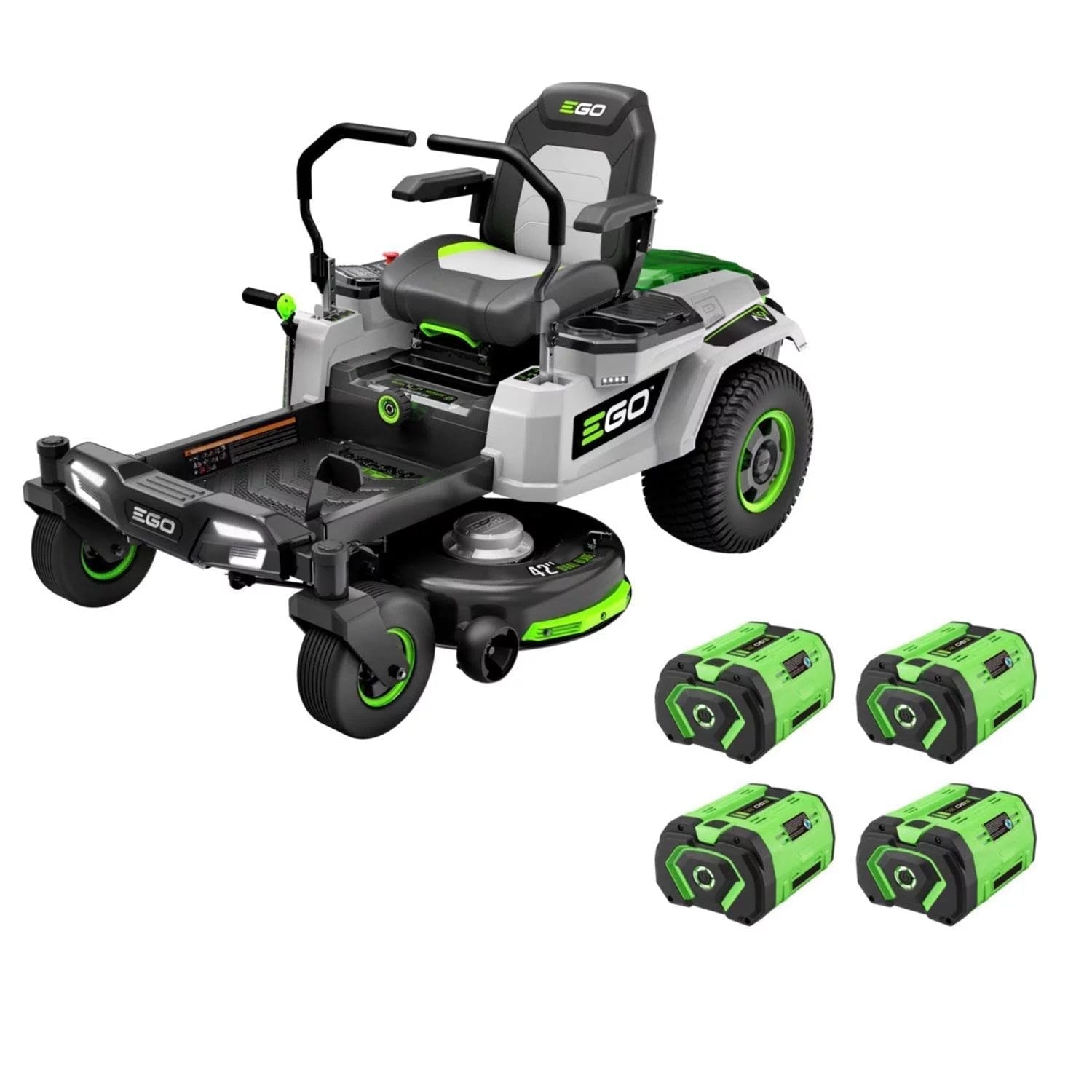 Ego Power+ Z6 42 - in Zero - Turn Lawn Mower ZT4204L - Decindoor