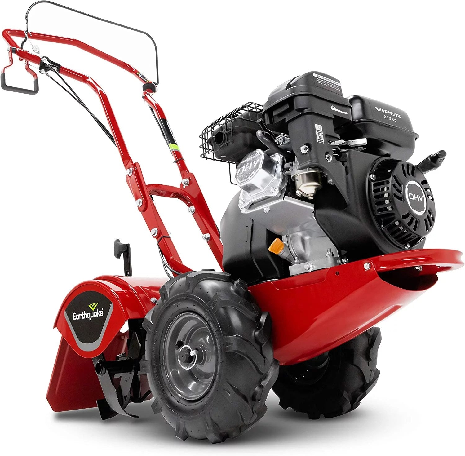Earthquake 33970 Victory Rear Tine Tiller, Powerful 212cc 4 - Cycle Viper Engine - Decindoor