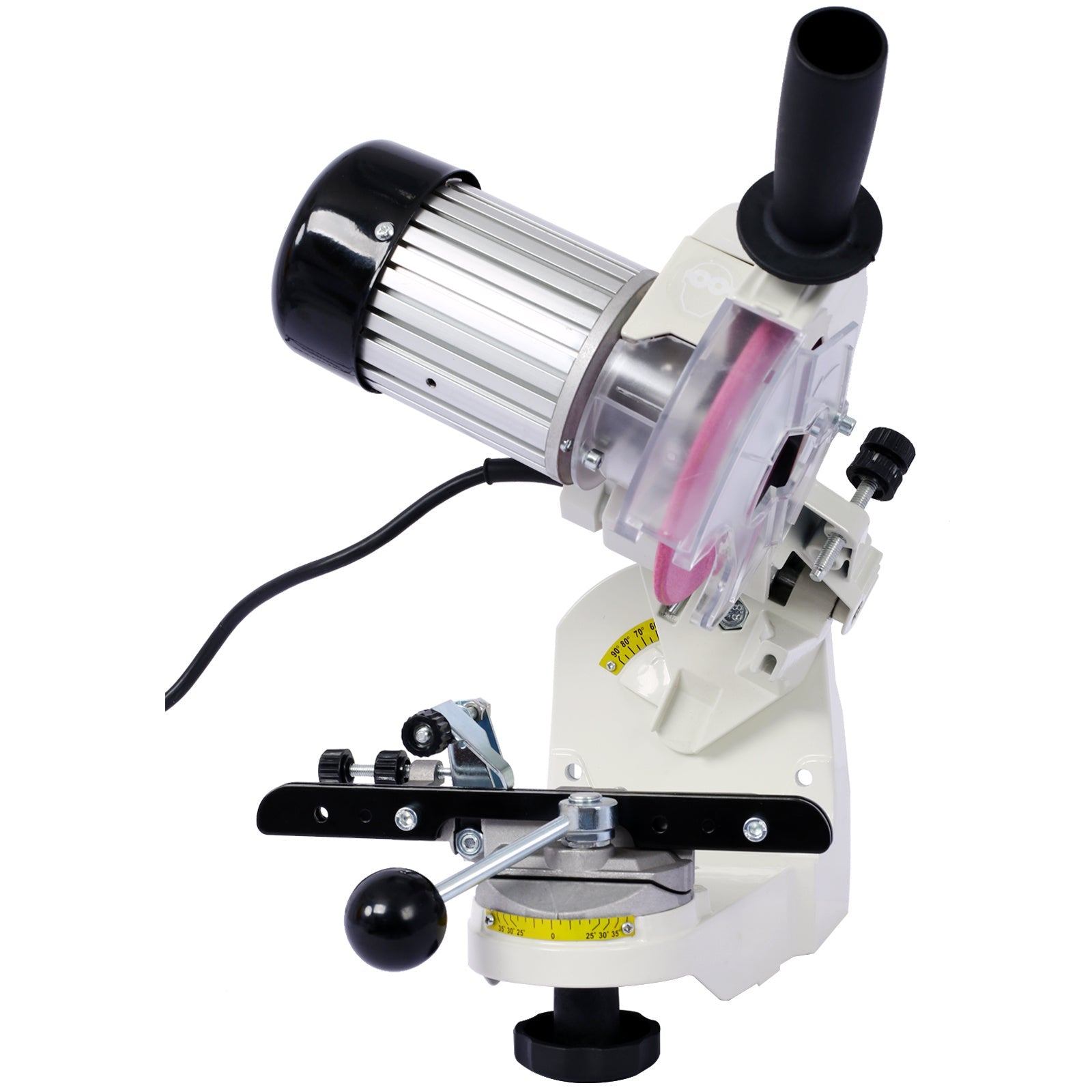 Chainsaw Sharpener Professional Multi - Angle Adjustable Chain Grinder 120V Bench Grinder - Decindoor