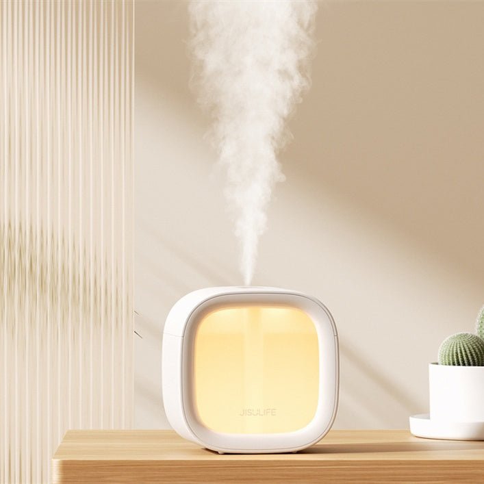 Cube Humidifier for Bedroom | Quiet USB Air Humidifier - Decindoor