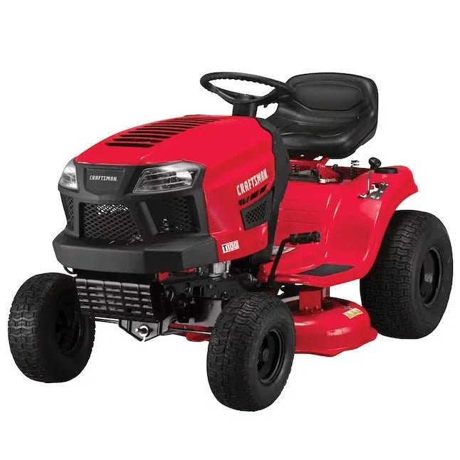CRAFTSMAN T100 36 - Inch 11.5 HP Gas Riding Lawn Mower Briggs & Stratton Engine Manual 7 - Speed Transmission - Decindoor