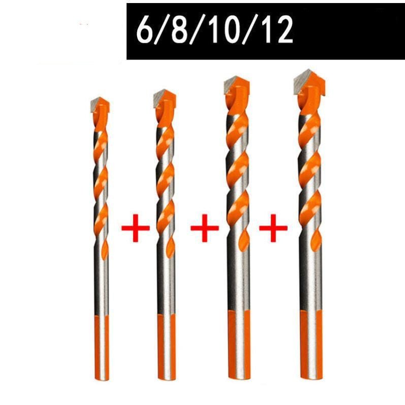 6mm - 12mm Electric Tools Diamond Drill Bit Hammer Concrete Ceramic Tile Metal Drill Bits Round Shank DIY Wall Hole Saw Drilling - Decindoor