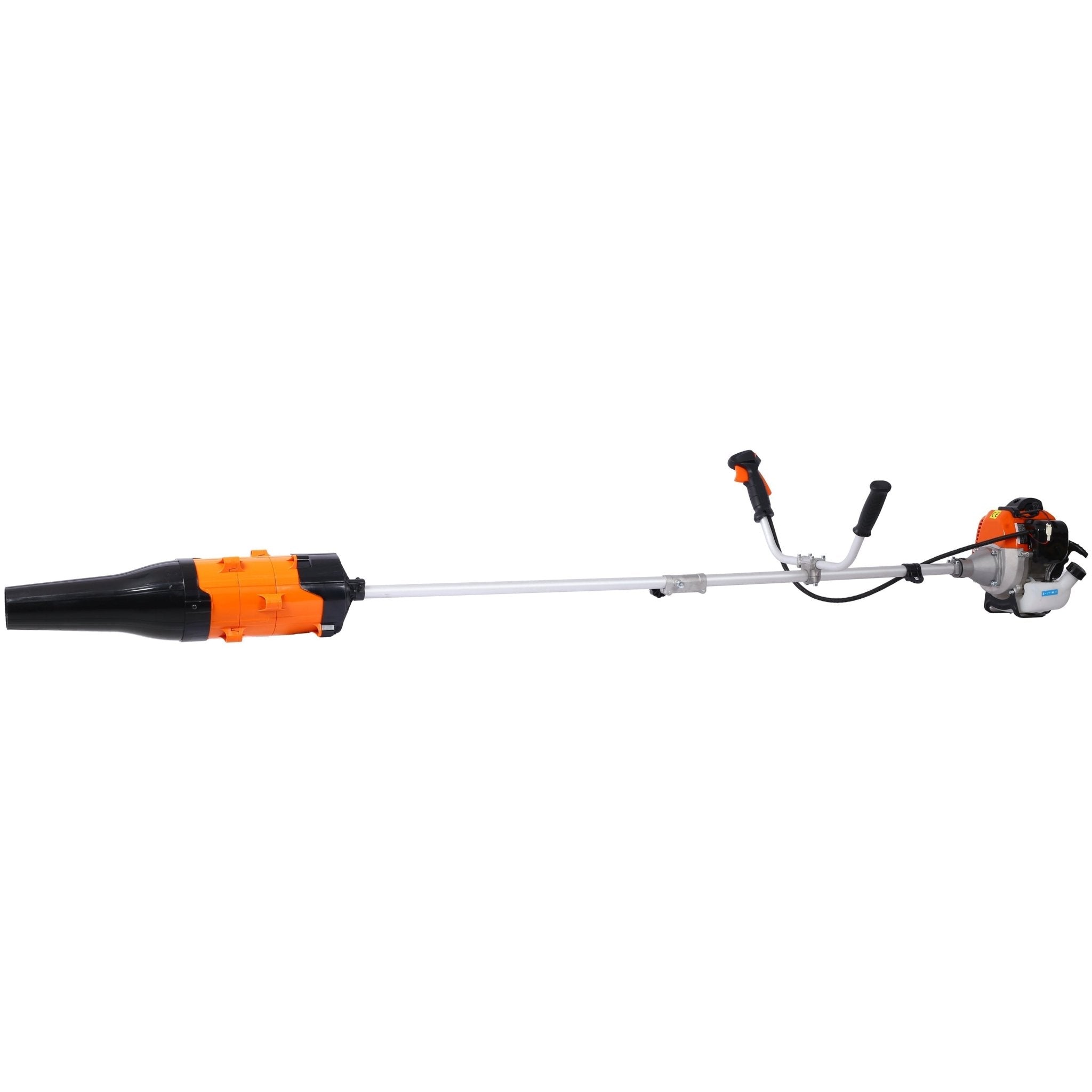 3 - in - 1 Blower, String Trimmer & 10" Brush Cutter with Rubber Handle and Shoulder Strap - Decindoor