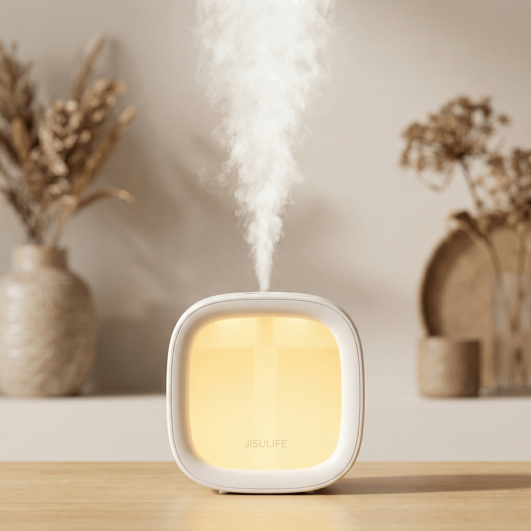 Cube Humidifier for Bedroom | Quiet USB Air Humidifier - Decindoor