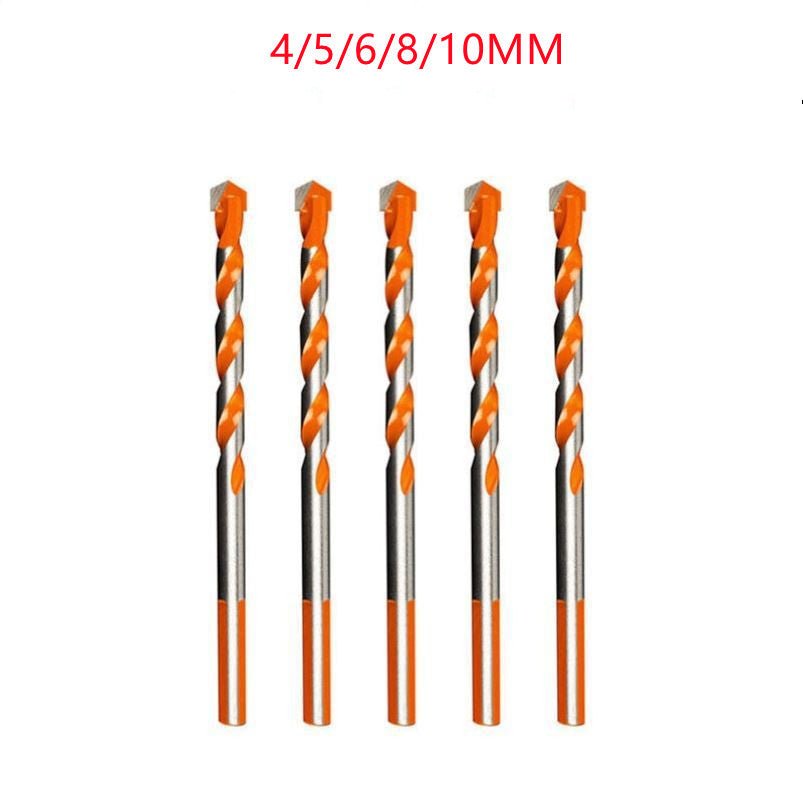 6mm - 12mm Electric Tools Diamond Drill Bit Hammer Concrete Ceramic Tile Metal Drill Bits Round Shank DIY Wall Hole Saw Drilling - Decindoor