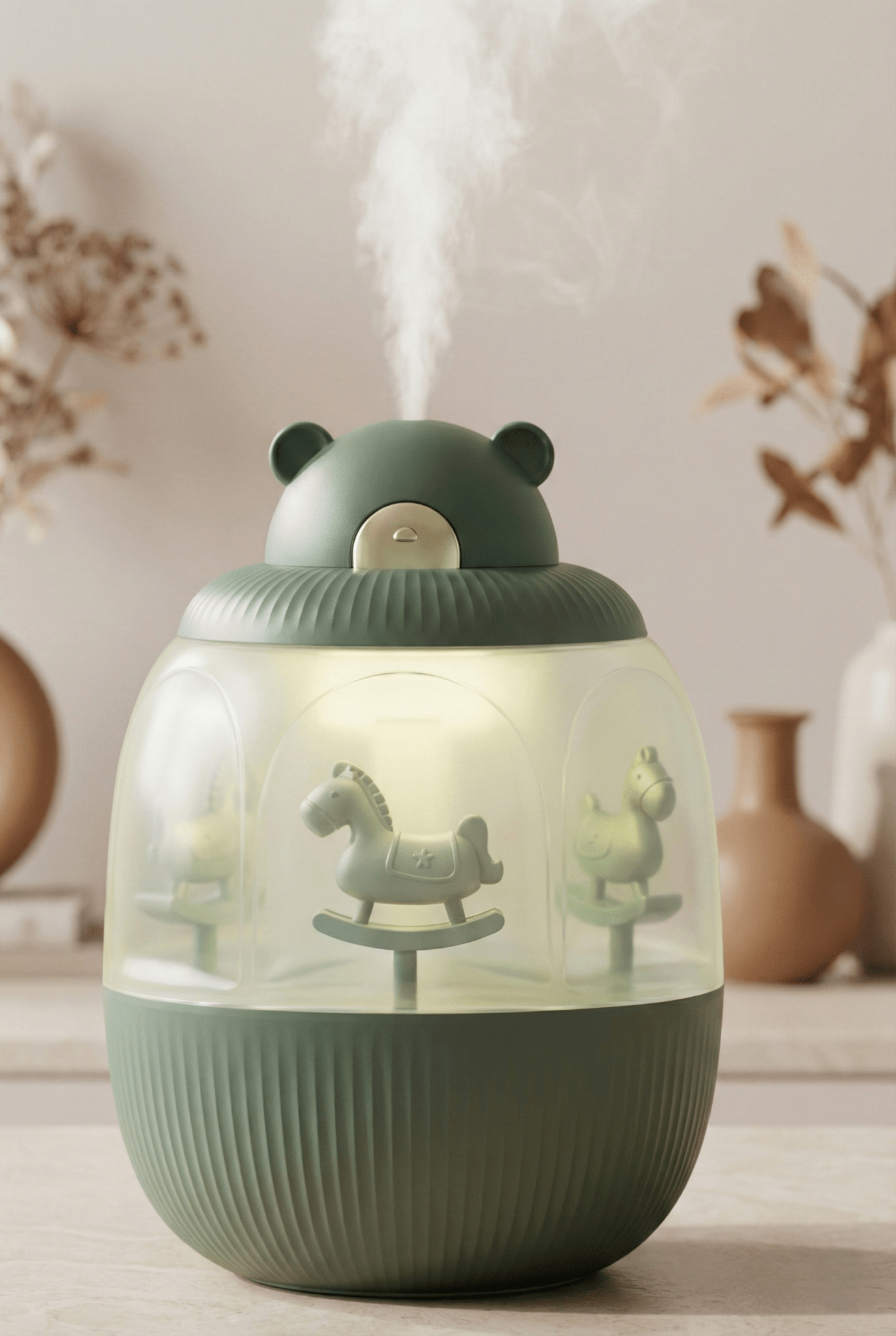 USB Rechargeable Mist Humidifier – Portable Cool Mist - Decindoor
