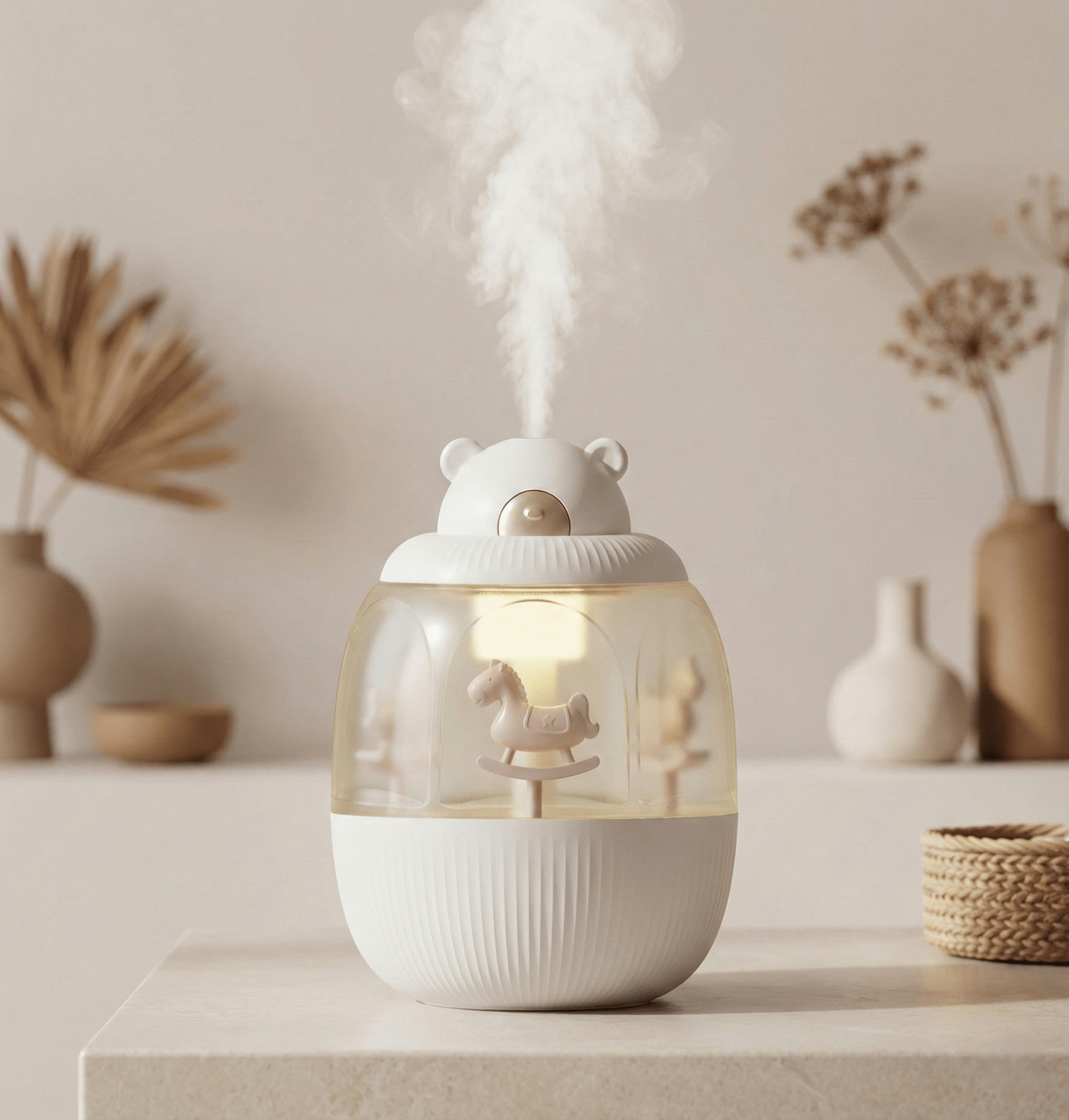 USB Rechargeable Mist Humidifier – Portable Cool Mist - Decindoor